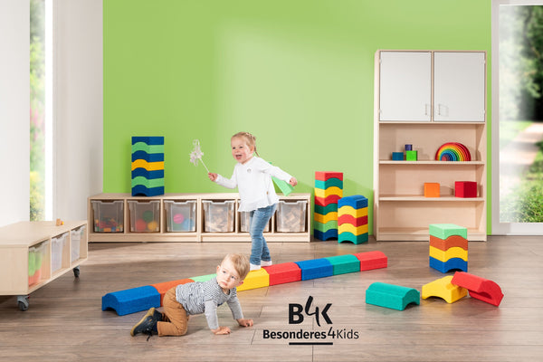 Wie lange nutzen Kinder den Spielsteinen?