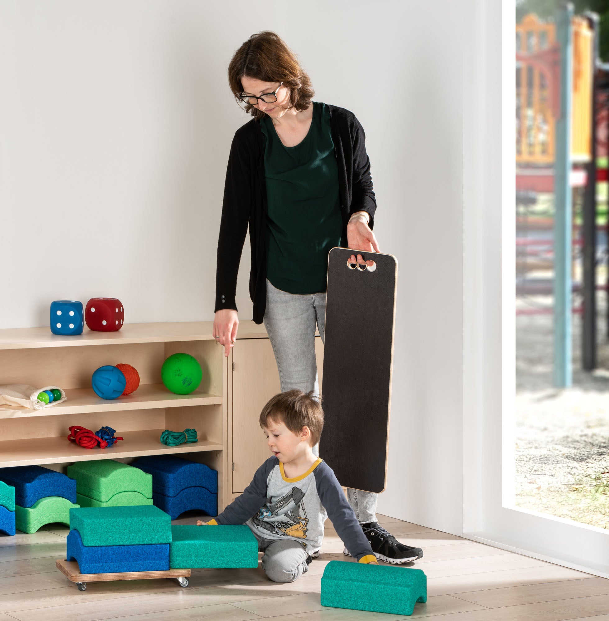 Mein Rolling Board - Aufbewahren und "Fahren"  - Made in Germany